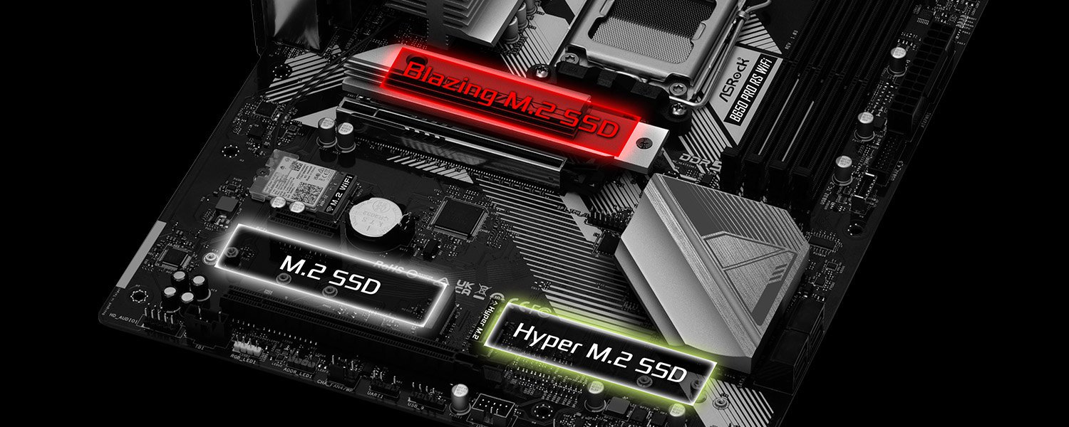 PCIe Gen5 Blazing M.2